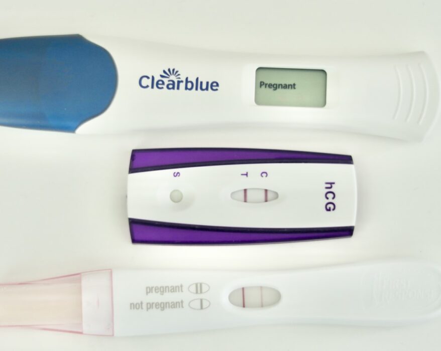 Test ciążowy — czwarty tydzień ciąży